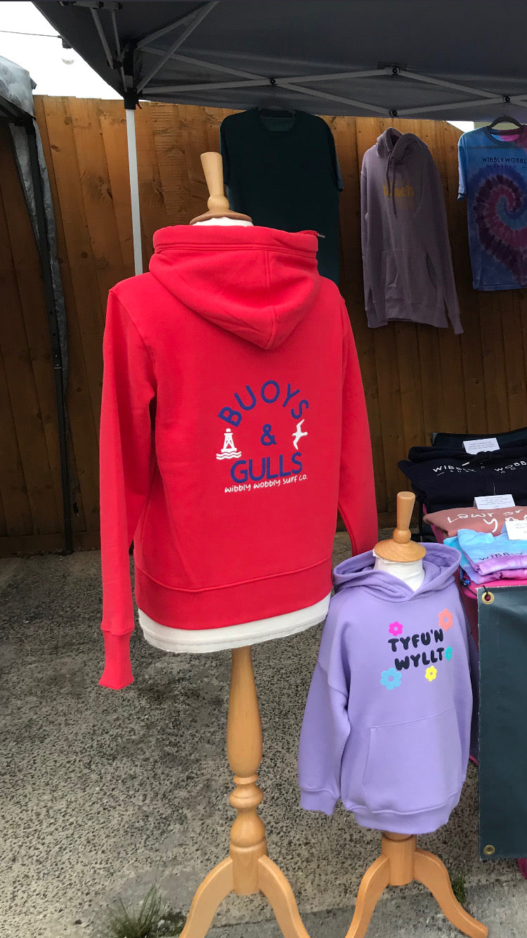 Unisex 'BUOYS & GULLS' Organic Hoodie