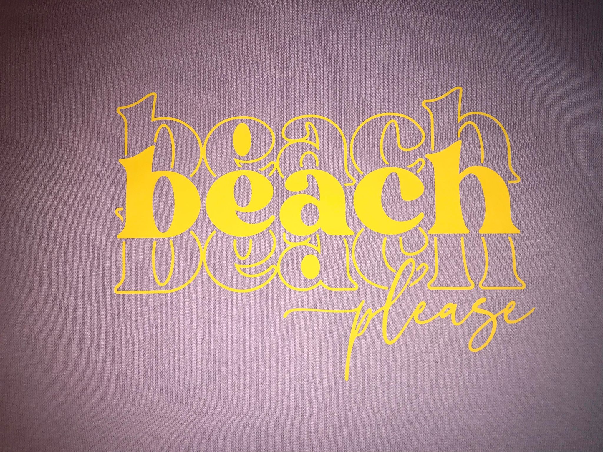 Beach Please Organic Hoodie