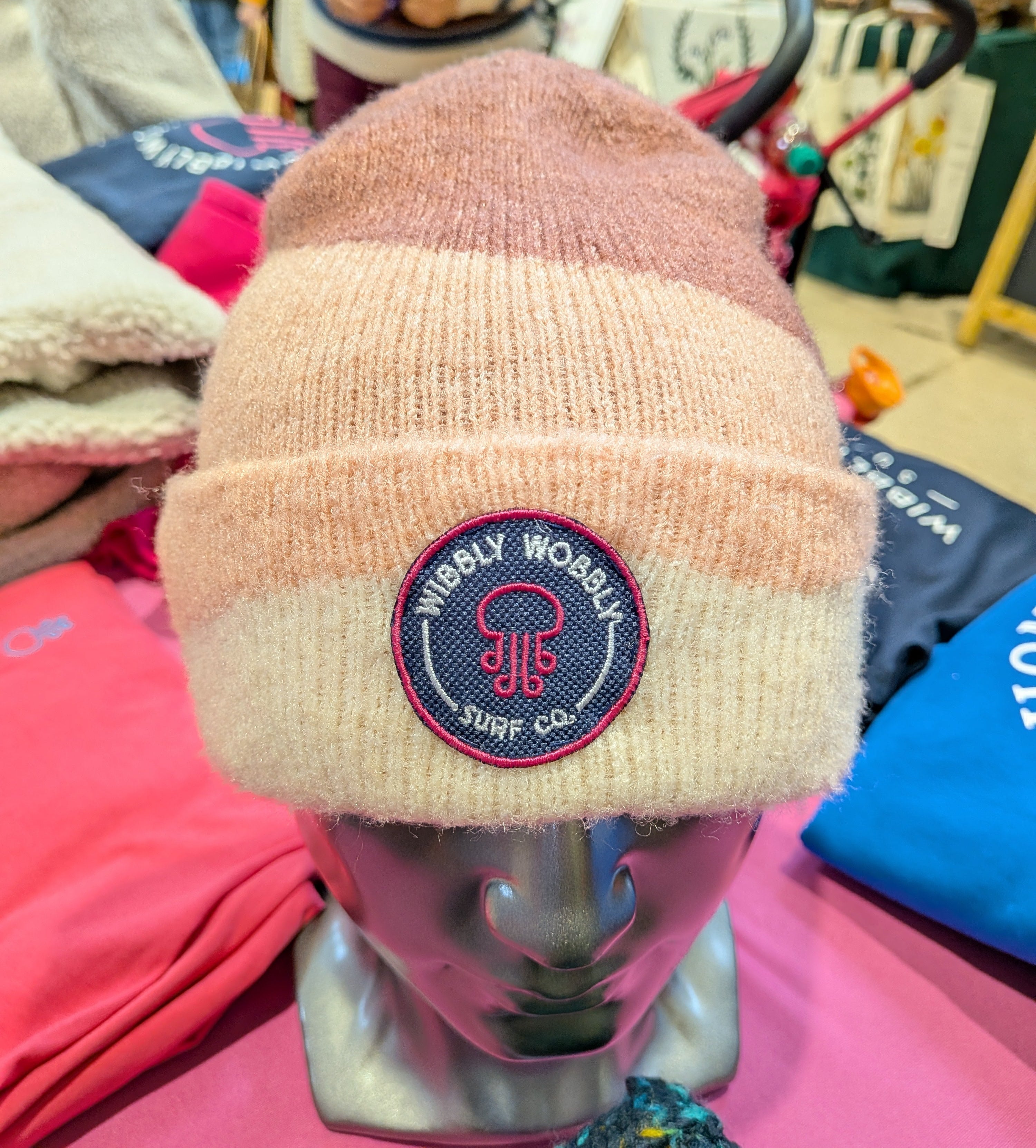 Blush Wave Beanie