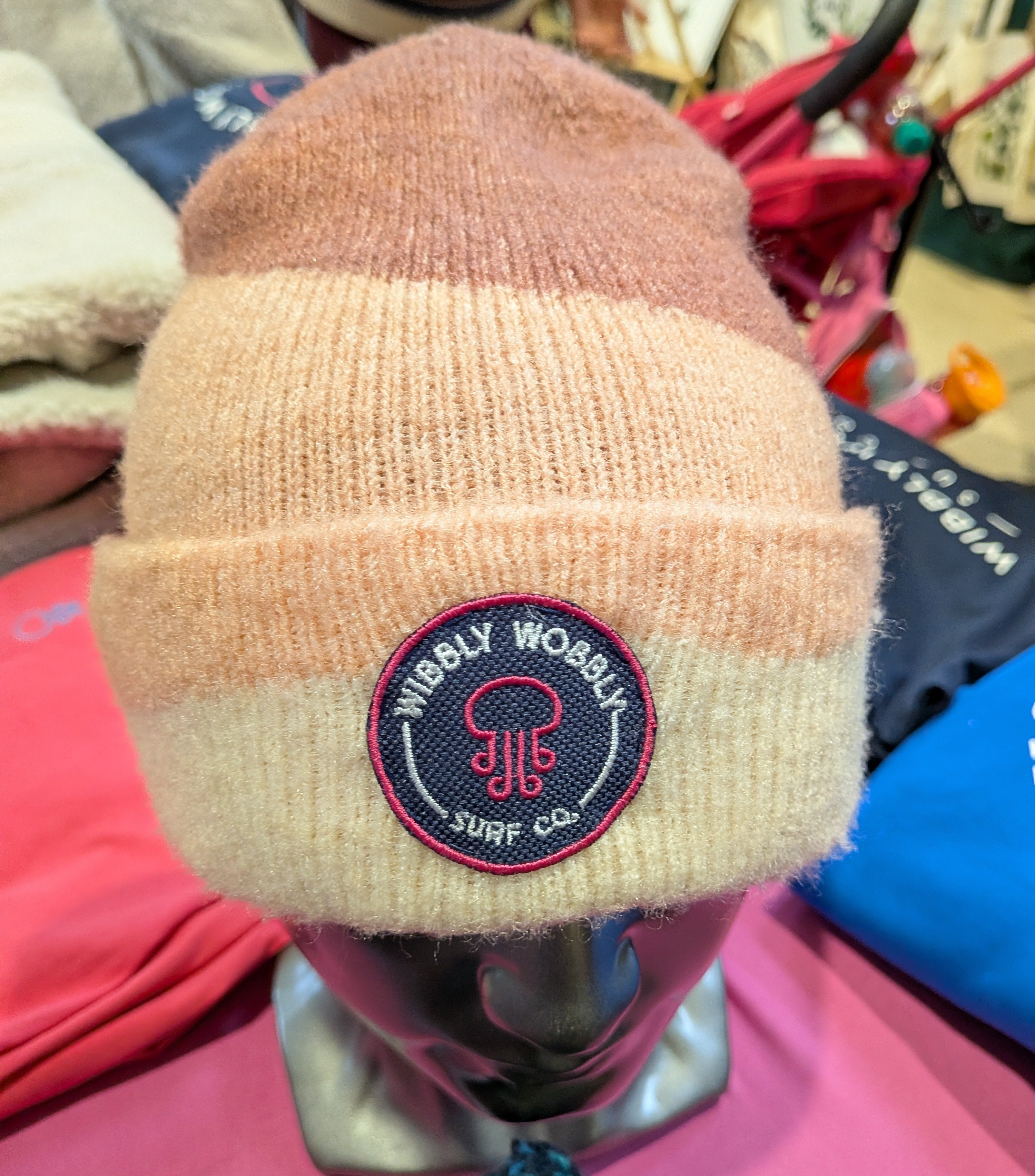 Blush Wave Beanie
