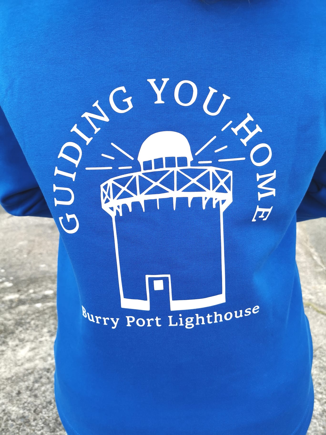 Guiding You Home Burry Port Lighthouse Unisex Sweatshirt