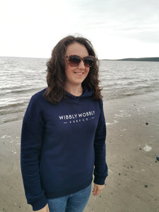 Ladies Wibbly Wobbly Origin Organic Hoodie