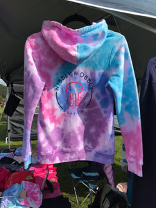 Wave Tie Dye Organic Hoodie