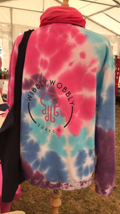 Wave Tie Dye Organic Sweatshirt