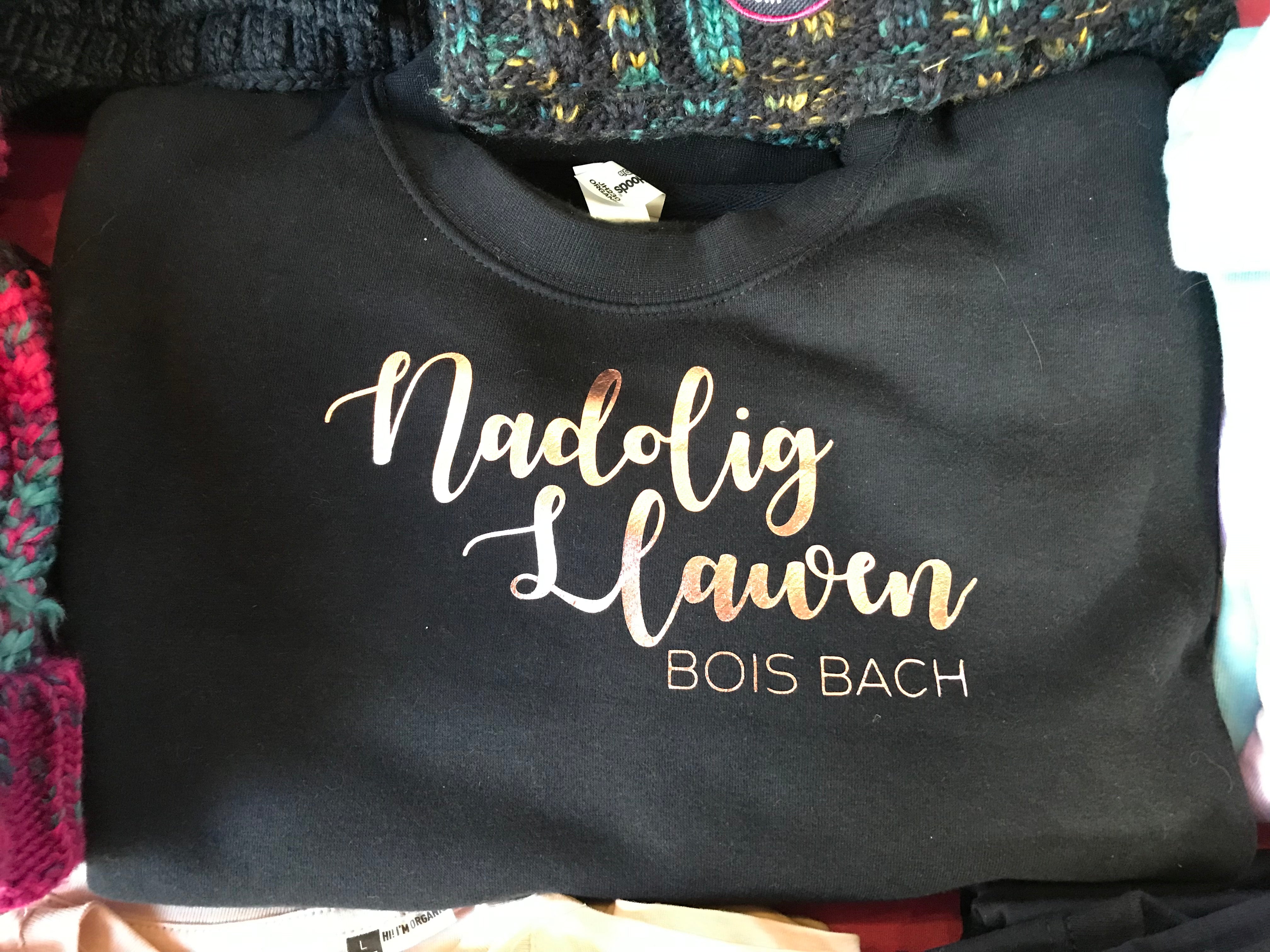 Nadolig Llawen Bois Bach Christmas Jumper