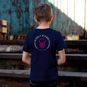 Wibbly Wobbly Origin Kids T-shirts